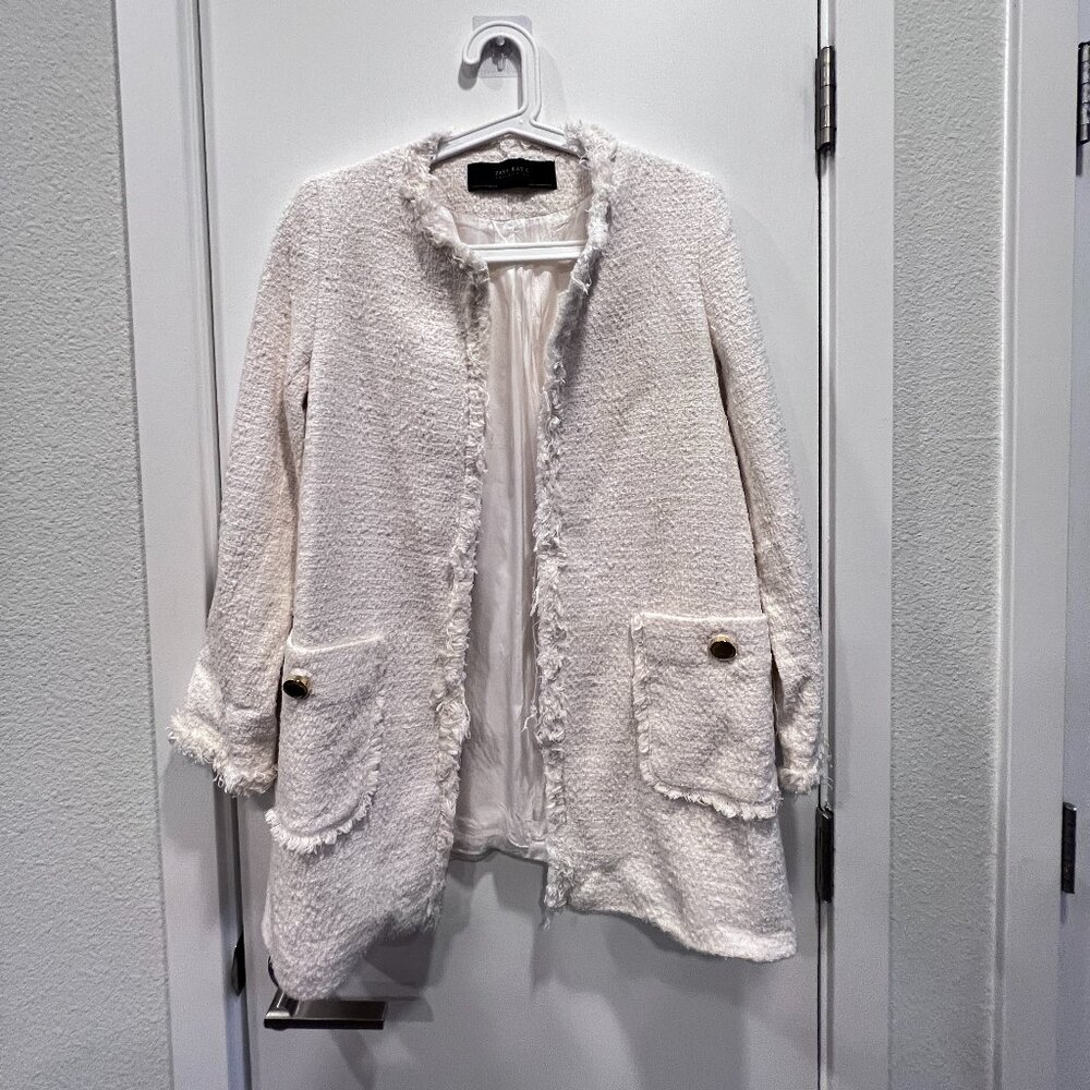 Zara Basics collection Jacket/Blazer Size M
